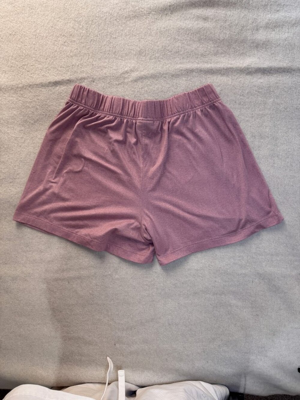 Eddie Bauer Sleepwear Pajama Lounge Shorts Womens M Mauve Pink Soft Pull-On